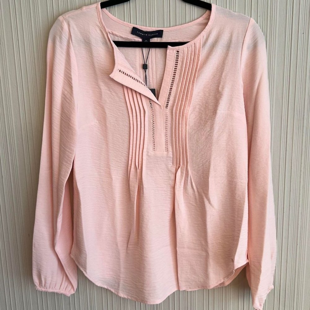 Tommy Hilfiger Peasant Blouse -  NWT